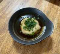 ジーマミー豆腐の揚げ出し